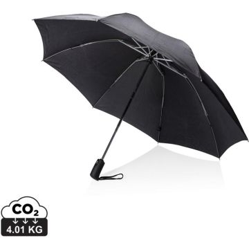 Sp Aware 23' Foldable Reversible Auto Open/Close Umbrella - black - main image