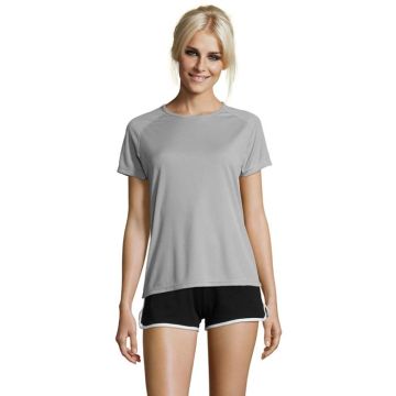Sporty Women T-Shirt 140G - Pure Grey, M - item picture front