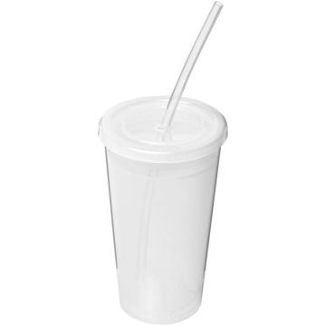 Stadium 350 ml Double-Walled Cup - Transparent clear - image main