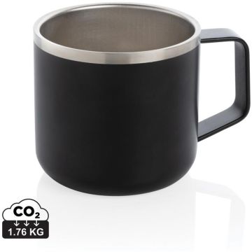 Stainless Steel Camp Mug - black - main image