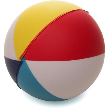 Stress Beach Ball - Rainbow, 61mm dia. - main image