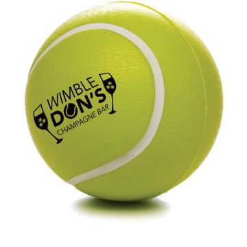 Stress Tennis Ball - Yellow, 61mm dia. - main image