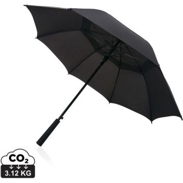 Swiss Peak Aware Tornado 23" Storm Umbrella - black - main image