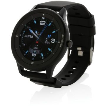 Swiss Peak RCS Recycled TPU Watch - black - main image