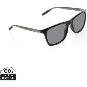 Swiss Peak RCS Rplastic Polarised Sunglasses - black - main image