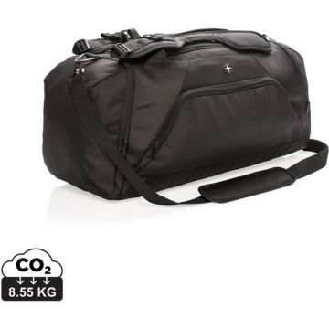 Swiss Peak RFID Sports Duffel & Backpack - black - main image