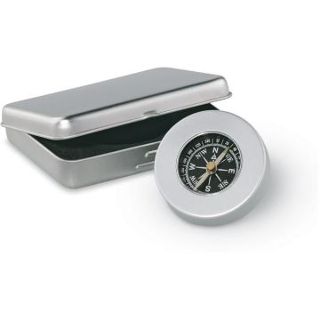 Target Nautical Compass - Matt Silver - item picture front