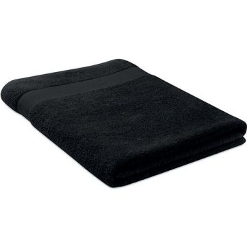 Towel Organic Cotton 180X100Cm - Black - item picture front