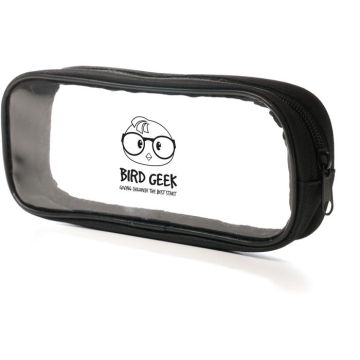Transparent Pencil Case - Black, 210 x 95 x 46mm - main image