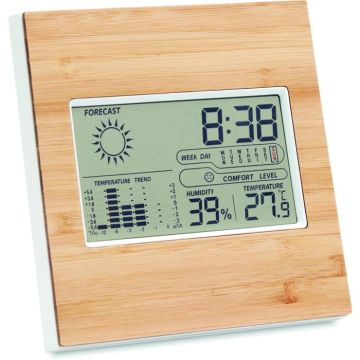Turku Weather Station Bamboo Front - Wood - item picture front
