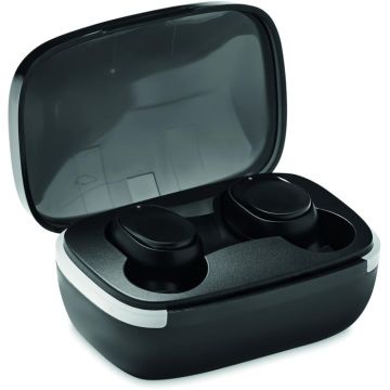Tws Earbuds With Charging Case - Black - item picture front