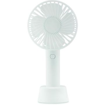 USB Desk Fan With Stand - White - item picture front