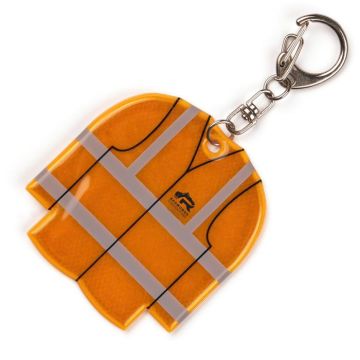 Vest Reflective Keyring - 45 x 60mm - main image