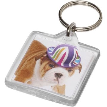 Vial U1 Square Keychain - Transparent clear - image main