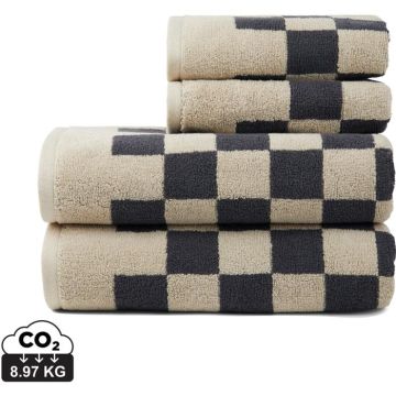 Vinga Elba Ocs Organic Cotton Towel, 4 Pcs Set - grey, beige - main image