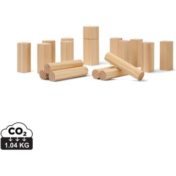 Vinga Kubb Mini Game - brown - main image