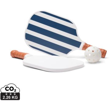 Vinga Lagoa Pickleball Set - navy, white - main image