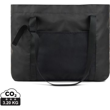 Vinga Livorno GRS Recycled Polyester Maxi Tote - black - main image
