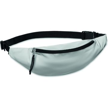 Visiwaist High Reflective Waist Bag - Matt Silver - item picture front