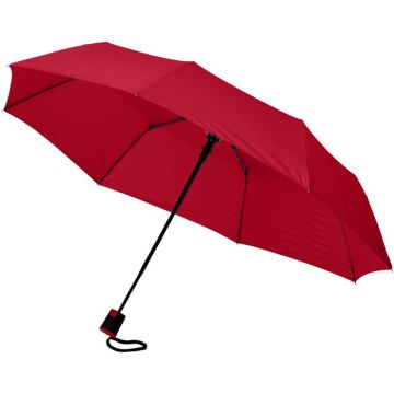 Wali 21" Foldable Auto Open Umbrella - Red - image main