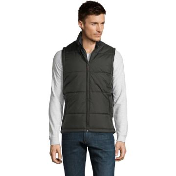 Warm Quilted Bodywarmer - Charcoal Grey, XXL - item picture front
