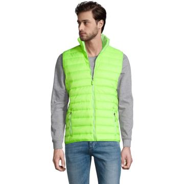 Wave Men Bodywarmer - Neon Lime, M - item picture front