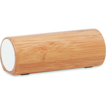 Wireless Bamboo Speaker 2X5W - Wood - item picture front