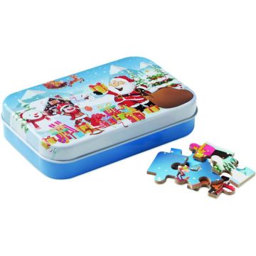 Wooden Christmas Puzzle - Mix Colour - item picture front