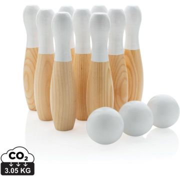 Wooden Skittles Set - brown - main image