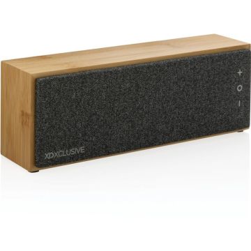 Wynn 10W Bamboo Wireless Speaker - brown - main image
