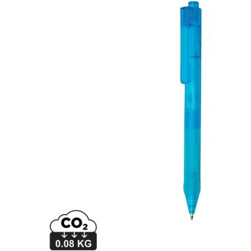 X9 Frosted Pen With Silicone Grip - light blue - main image