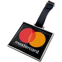Rectangular Metal Golf Bag Tag