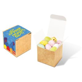 Easter - Eco Kraft Cube - Speckled Eggs