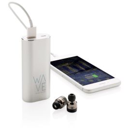 True Wireless Earbuds With 2,000 mAh Powerbank