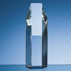 19cm Optical Crystal Hexagon Award