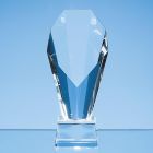 23.5cm Optical Crystal Mounted Diamond Award