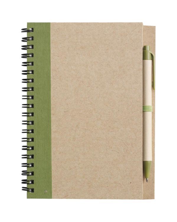 Wire Bound Notebook With Ballpen