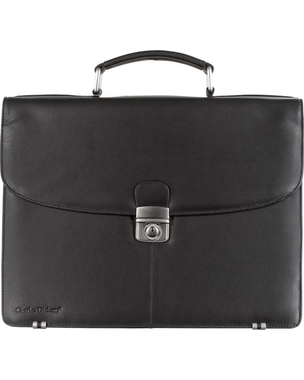 Charles Dickens Leather Briefcase