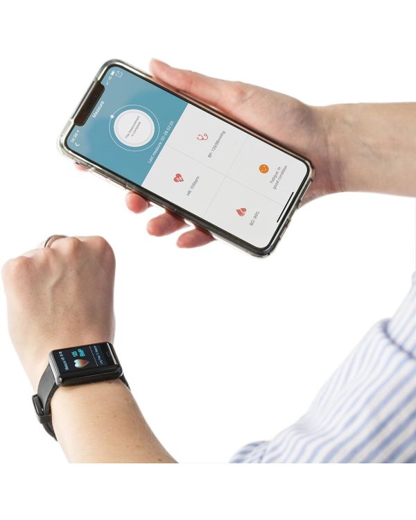 ABS And TPU Smart Watch With Silicone Band
