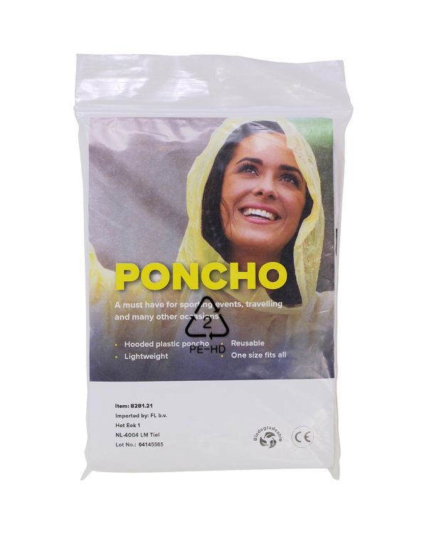 Recycled And Bio-Degradable Poncho