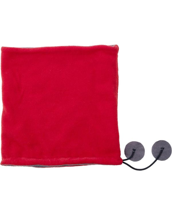 Polyester Fleece (240 g/sq m) Neck Warmer And Beanie
