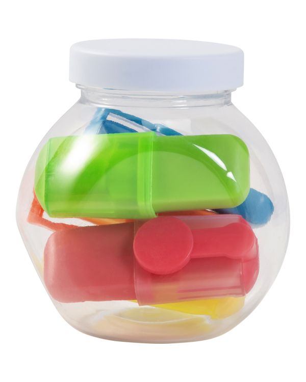 Jar With Highlighters
