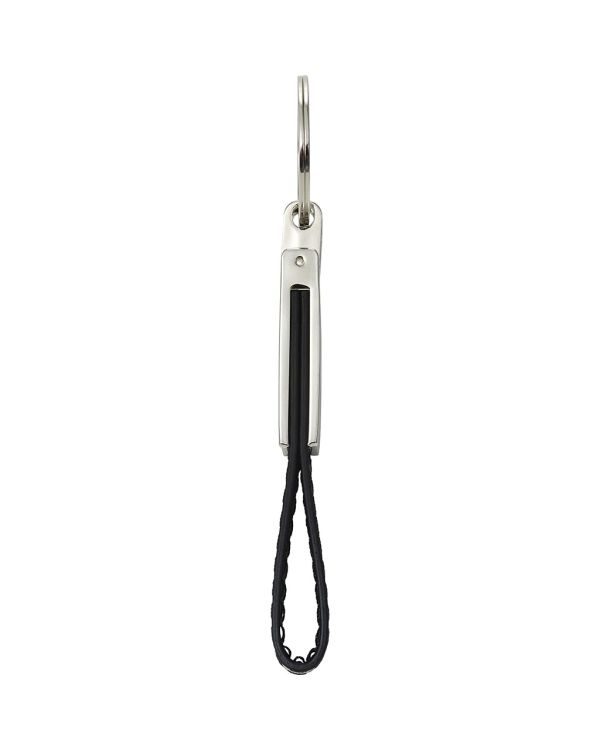 Steel Key Chain With PU Loop