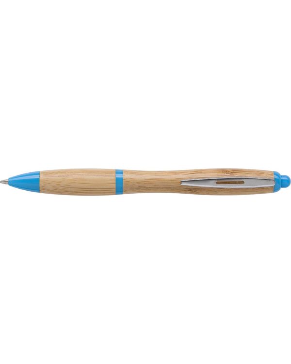Bamboo Ballpen With Blue Ink