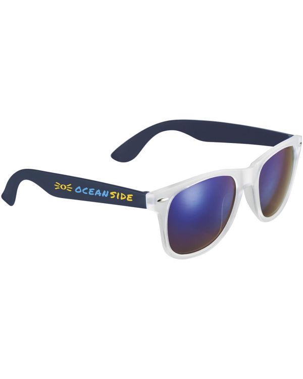 Sun Ray Sunglasses With Mirrored Lenses
