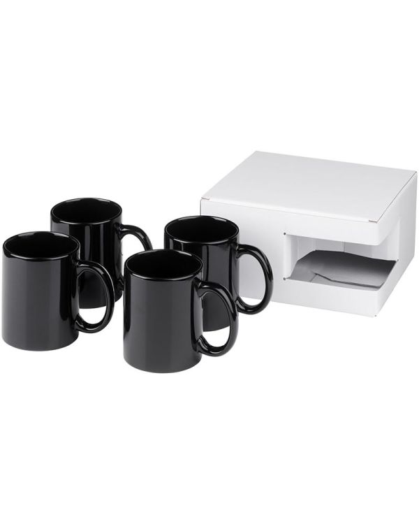 Ceramic Mug 4-Pieces Gift Set