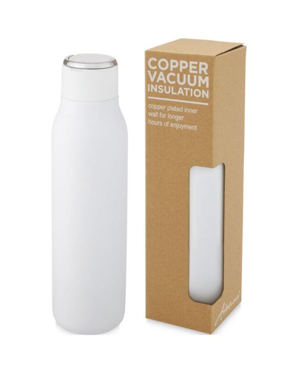 Marka 600 ml Copper Vacuum Insulated Bottle With Metal Loop