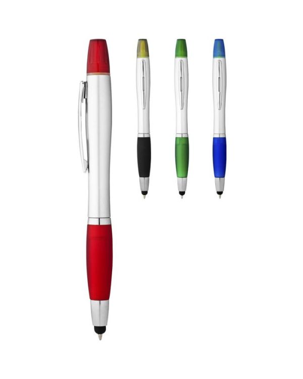 Nash Stylus Ballpoint Pen And Highlighter