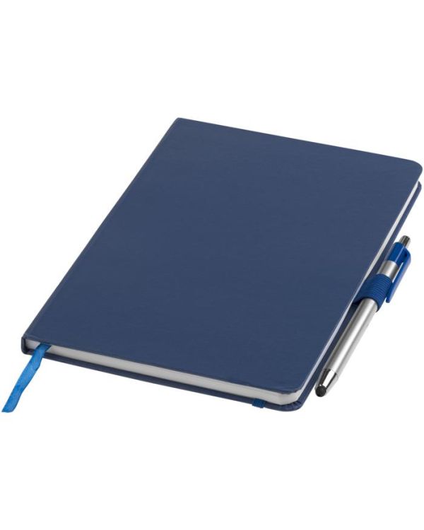 Crown A5 Notebook With Stylus Ballpoint Pen