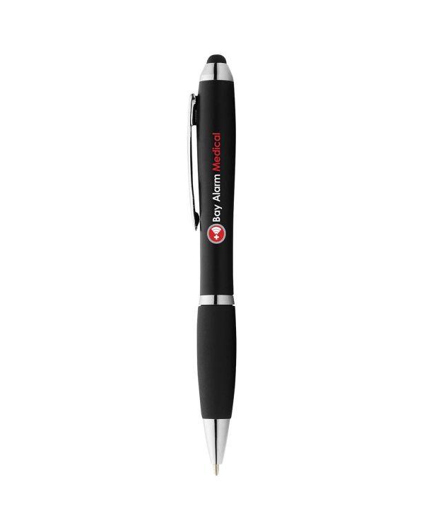 Nash Coloured Stylus Ballpoint Pen With Black Grip